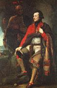 Benjamin West Colonel Guy Johnson Norge oil painting reproduction